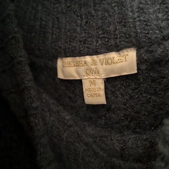 NWT Chelsea & Violet green knit sweater size medium retail $39 - Picture 6 of 6